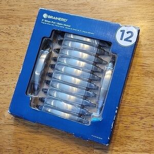 Brainerd Ethan Cabinet Pull Drawer Pull 3 inch Satin Nickle New 12 Included NEW